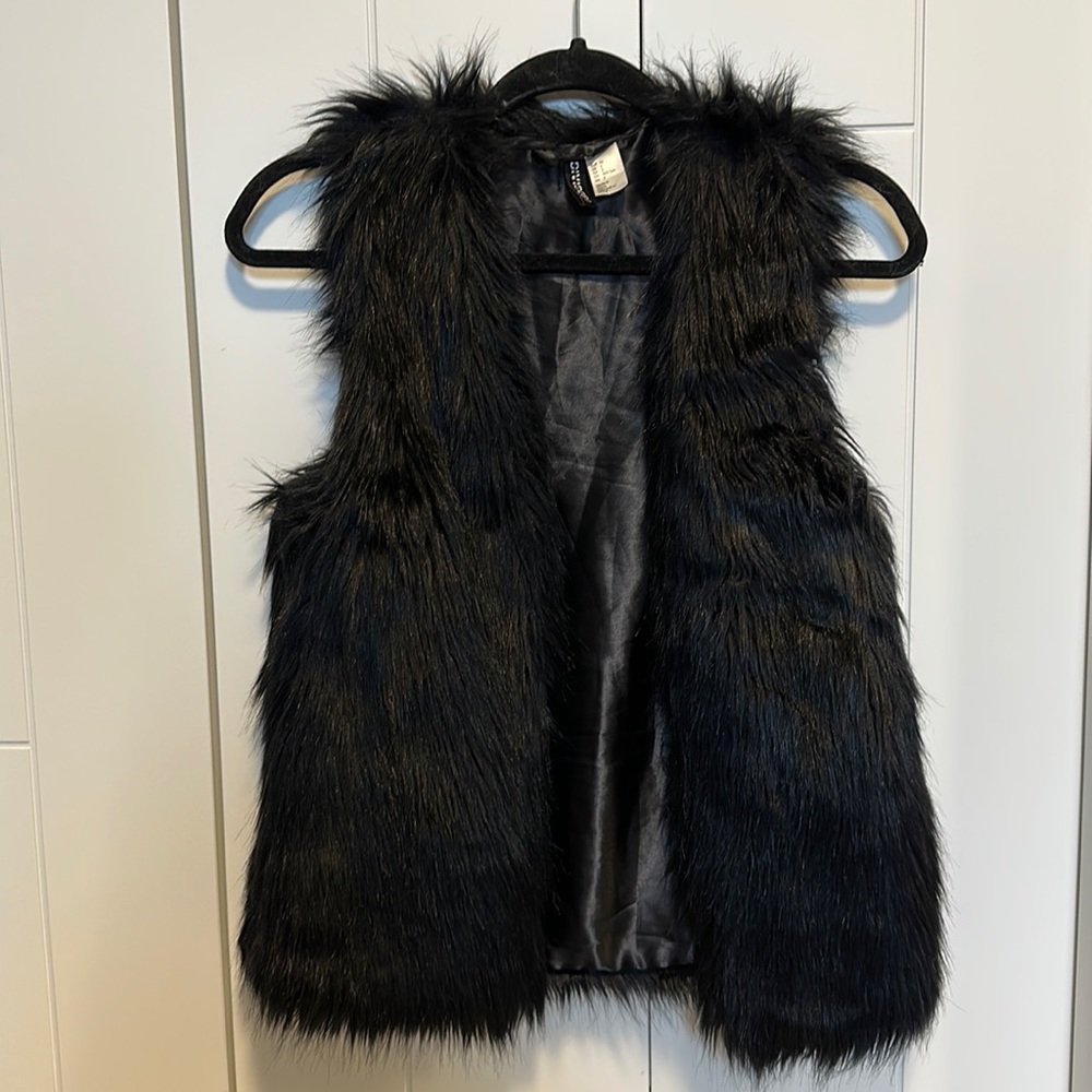 H&M Faux Fur Vest